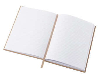 Блокнот из пробки А5 "Passiflora", твердая обложка, 80 листов 80 гр/м2 переработанной белой бумаги,