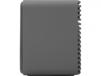 Портативная колонка «Bar» со стереодинамиками soft touch, серый