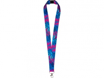 Ланъярд 2,5 см с карабином и замком обрыва