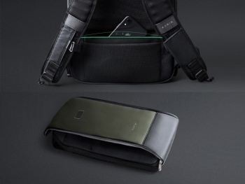 Атикражный рюкзак FlipPack для ноутбука 15.6", черный