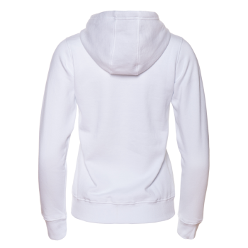 Толстовка женская STAN с капюшоном на молнии футер с начёсом 280, 17W,Белый (10/50) (48/L)