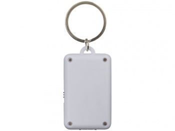 Брелок-фонарик «Flip&Click», белый/ярко-синий