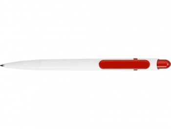 Ручка шариковая "Этюд", белый/красный (P)