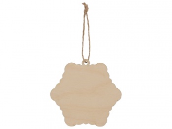 Подвеска деревянная "Кристаллик"