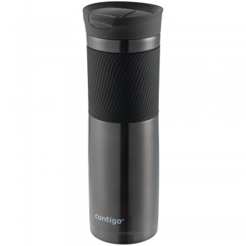 Термостакан Byron XL, вакуумный, герметичный, серо-стальной