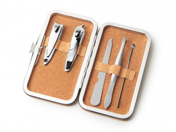 Набор для маникюра "Naomi", натуральный