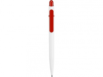 Ручка шариковая "Этюд", белый/красный (P)