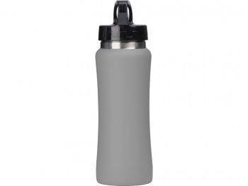 Бутылка для воды "Bottle C1", сталь, soft touch, 600 мл, серый