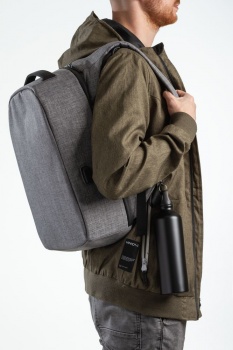 Бутылка для воды Al, черная