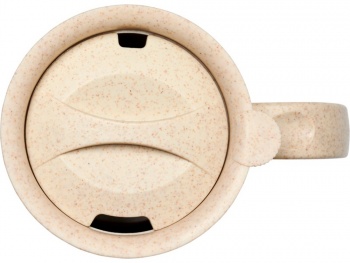 Чашка из пшеничной соломы Wey 400 мл с изоляцией, натуральный