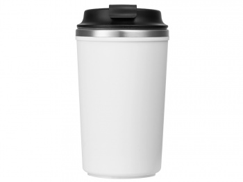 Герметичная термокружка на присоске "Kick", 350 мл, белый (Р)