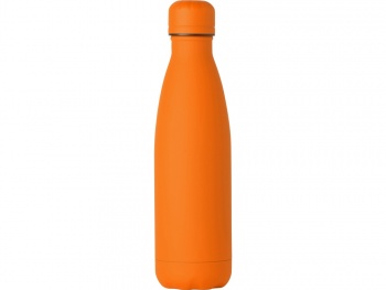 Вакуумная термобутылка "Vacuum bottle C1", soft touch, 500 мл, оранжевый