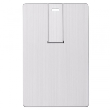 Флешка Hard Work, 16 Гб, серебристая