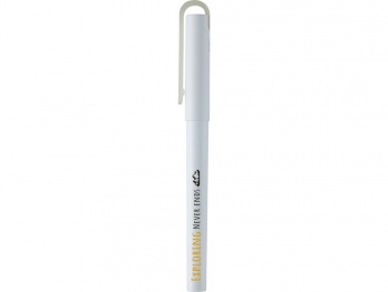 Гелевая шариковая ручка Mauna из переработанного PET-пластика, белый