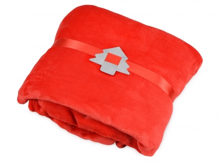 Новогодняя бирка для пледов "Елочка", серебристый