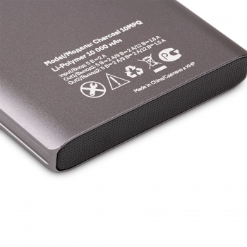 Внешний аккумулятор  Accesstyle Charcoal II (10000 mAh), серебристый