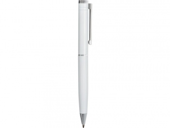 Шариковая металлическая ручка с анодированным слоем "Monarch", белая