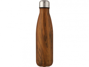 Cove бутылка из нержавеющей стали объемом 500 мл с вакуумной изоляцией и деревянным принтом, дерево