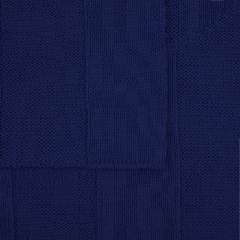 Плед Rombus, темно-синий (сапфир)