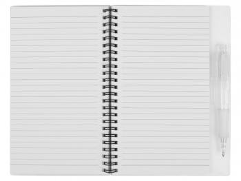 Блокнот А5 "Hyatt" с ручкой шариковой, белый