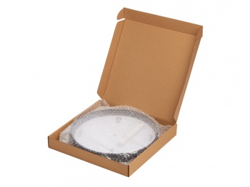 Алюминиевые настенные часы, диаметр 30,5 см "Zen", черный