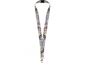 Ланъярд 2 см с карабином и замком обрыва