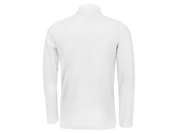 Рубашка поло "Point" мужская с длинным рукавом, белый
