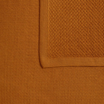 Плед Ornato, оранжевый (светлое золото)