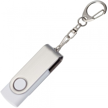 Флешка Twist, белая, 16 Гб