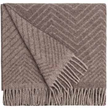 Плед Morena, бежево-коричневый