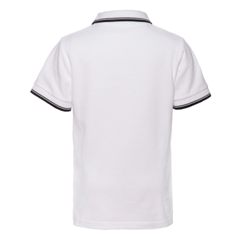 Рубашка поло детская 04TJ_Белый (10) (10 лет/10)