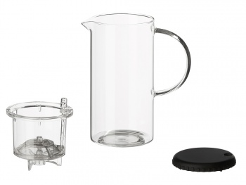 Стеклянный заварочный чайник "Gunfu", 600 мл