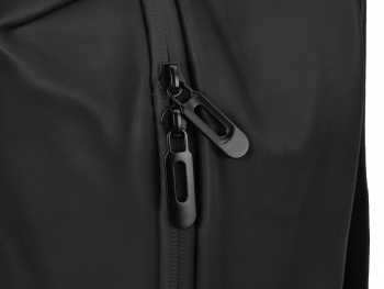 Рюкзак Glam для ноутбука 15'' из мягкой экокожи, черный