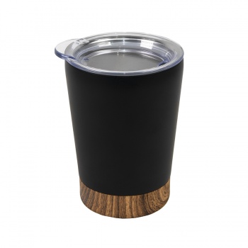 Подарочный набор NIGHTFALL: наушники, зарядное устройство, термокружка, украшение,  коробка, стружка