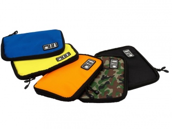 Органайзер для зарядных устройств, USB-флешек и других аксессуаров, синий