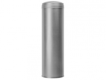 Тубус под бутылку, серебристый
