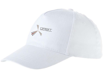 Бейсболка "Memphis" 5-ти панельная 165 гр, белый