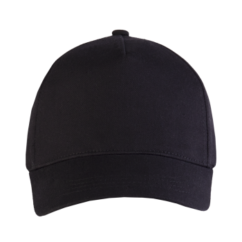 Бейсболка 09B_Чёрный (20)  (ONE SIZE/56-58)