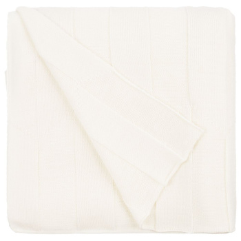 Плед Rombus, белый (молоный)