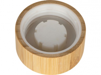 Бутылка из переработанного пластика "Kato Bamboo" с бамбуковой крышкой, 500 мл