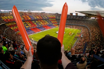 Палки-стучалки  "Оле-Оле" STICK, полиэтилен, 60*10 см, белый