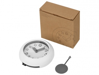 Настенные часы с маятником "Pendulum", белый