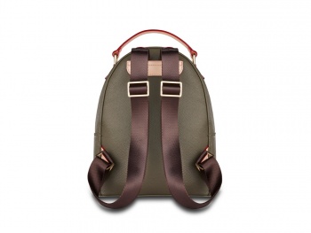 Рюкзак женский BUGATTI Ella, оливковый, полиуретан, 24х11,5х28 см