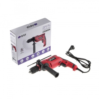 Дрель ударная HIPER HID800A, в коробке, 800Вт
