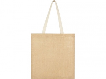 Эко-сумка Juta 7 л из джута плотностью 300 г/м2, белый