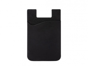 Картхолдер с креплением на телефон «Gummy», черный