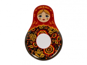 Набор чайный "Хохлома": чайная пара, чай