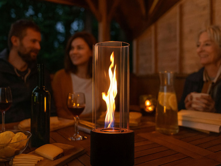 Биокамин с вьющимся пламенем "Dance of flame"