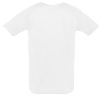 Футболка унисекс Sporty 140, белая