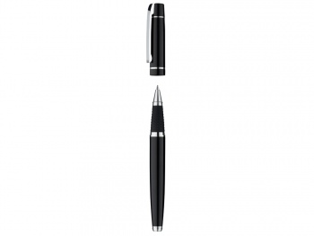 Ручка металлическая роллер «VIP R», черный
